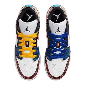 ドロテ Amazon.com | Big Kid's Jordan 1 Low MMD BG White/Bright